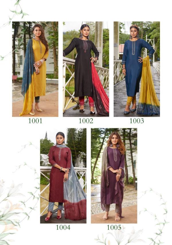 Ladies Flavour Safar Viscose Designer Exclusive Readymade Suit